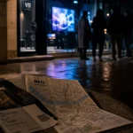Activité Metz : groupe en VR/escape game, entrée vitrée à Metz