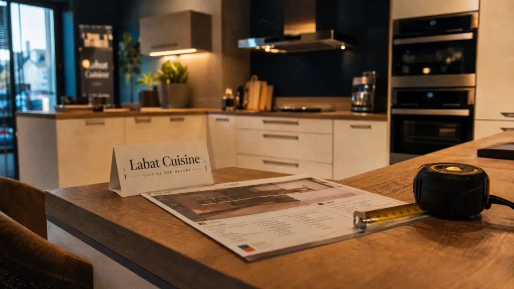 Showroom cuisine Labat à Pau : cuisine sur mesure et électroménager