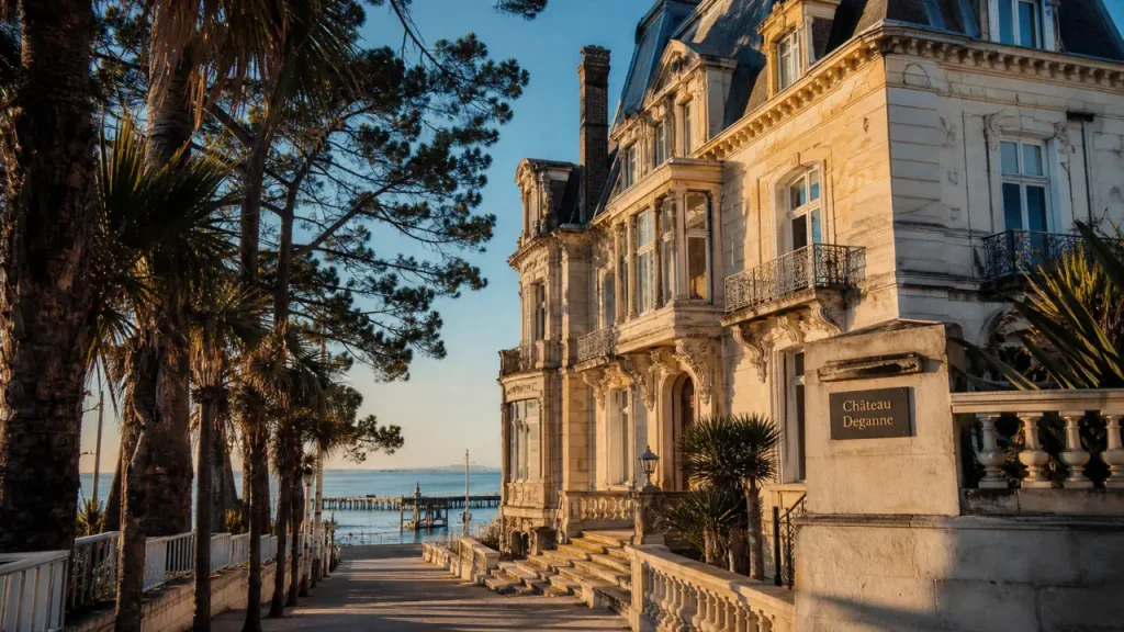 À Arcachon, le château à visiter se joue entre Deganne, la Ville d’Hiver et le bassin