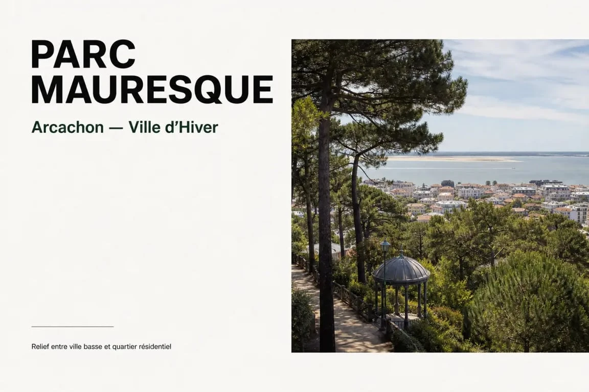 Château à visiter Arcachon : le parc Mauresque et les hauteurs de la Ville d’Hiver