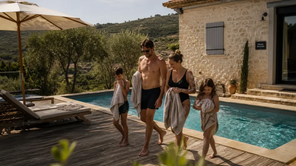 Piscine privée, partagée ou chauffée en Ardèche : le choix qui change vos vacances au gîte