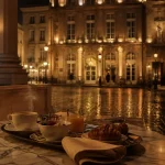Hotel luxe bordeaux : patio palace XVIIIe siècle près du Grand Théâtre, petit-déjeuner