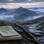 Rando Auvergne : Sancy et Puy-de-Dôme, sentier au lever du jour