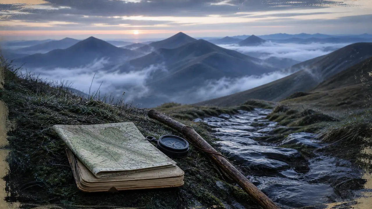 Rando Auvergne : Sancy et Puy-de-Dôme, sentier au lever du jour