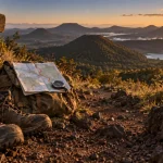Tour des volcans d auvergne 4 jours : sentier Chaîne des Puys et Cantal au golden hour